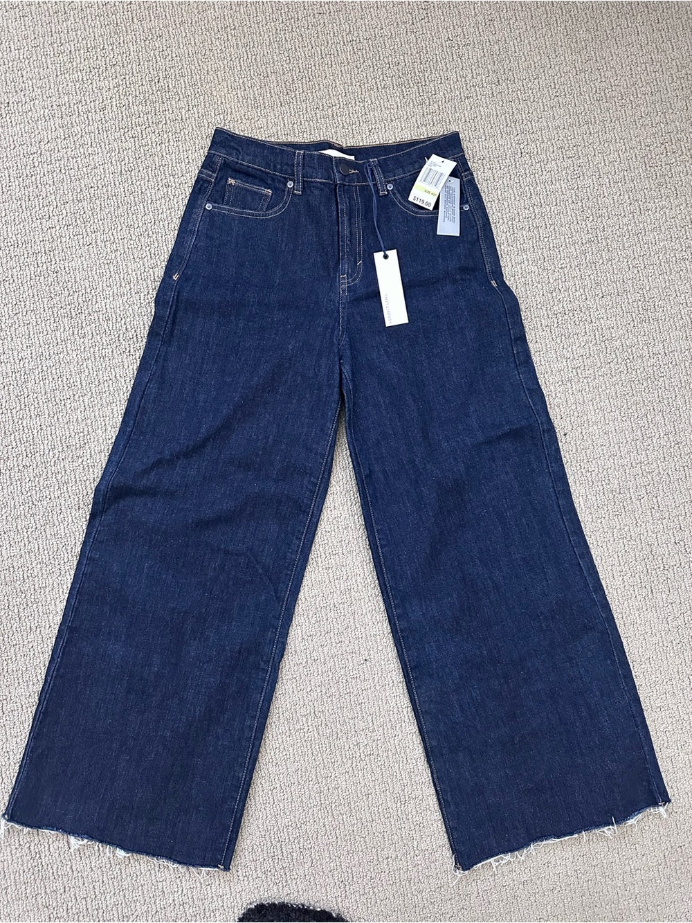 Habitual Women’s Relaxed Wide-Leg Jeans in Dark Indigo 4/27